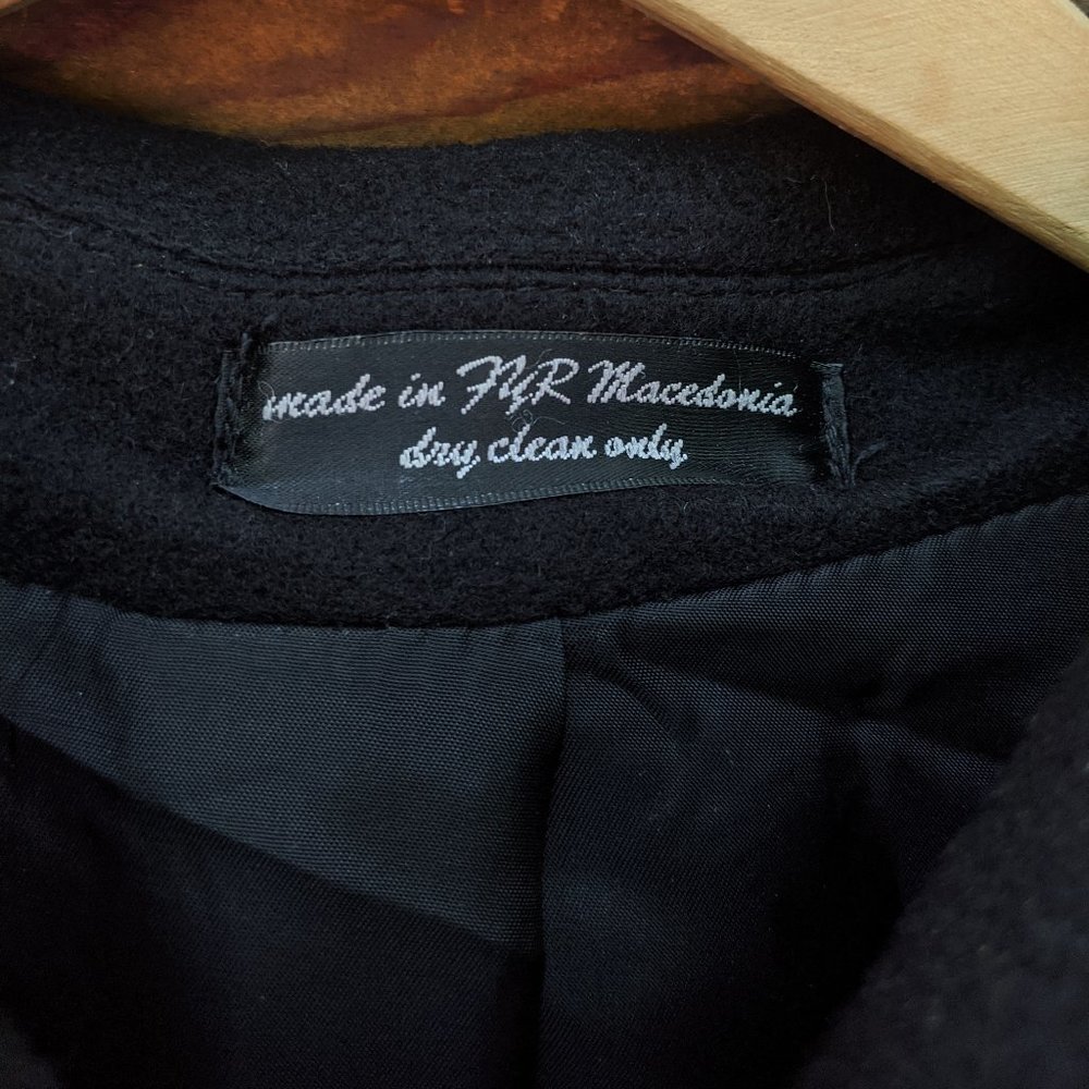 Andrew Fezza Cashmere men's full length overcoat - Picture 5 of 7